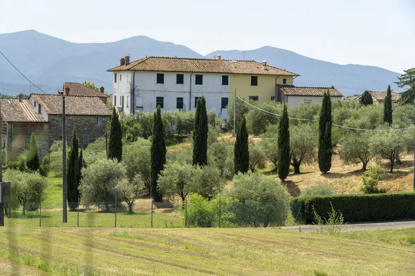 Edificios históricos en Piaggiori, Toscana — Foto de Stock