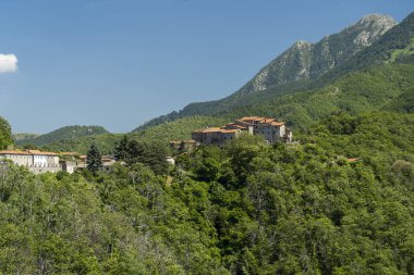 Ugliancaldo, Toskana'nın panoramik manzarası