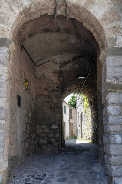 Tenerano, vila histórica em Lunigiana, Toscana — Fotografia de Stock