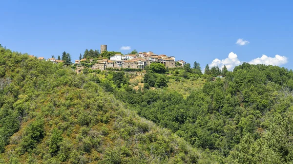 Vista panorámica de Viano, Toscana — Foto de Stock