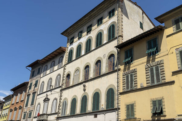 Pescia, Pistoia, Tuscany, Italy: exterior of historic buildings