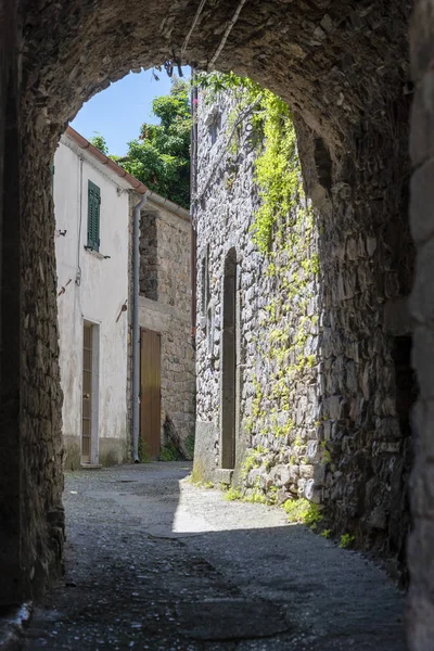 Tenerano, storico borgo della Lunigiana, Toscana — Foto Stock