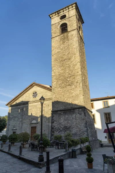 Castelnuovo di Garfagnana, Italia, iglesia histórica — Foto de Stock