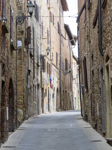 Gambassi Terme, ciudad medieval en Toscana — Foto de Stock