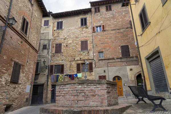 Gambassi Terme, cidade medieval na Toscana — Fotografia de Stock