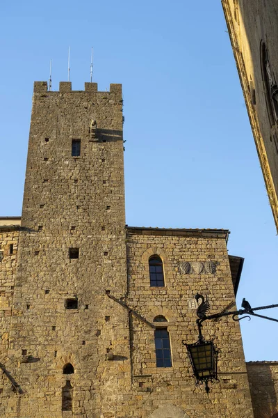 Volterra, ciudad medieval en Toscana — Foto de Stock