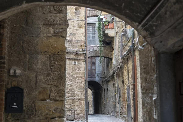 Βολτέρρα, μεσαιωνική πόλη στην Τοσκάνη — Φωτογραφία Αρχείου