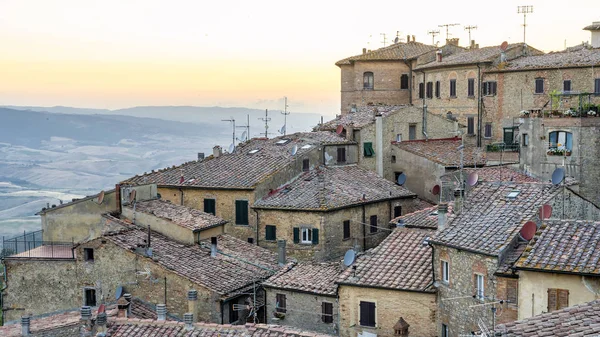 Vista panorámica de Volterra, Toscana — Foto de Stock