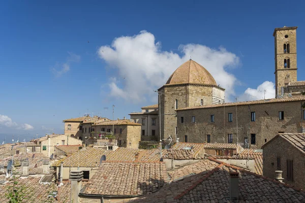 Panoramisch uitzicht op Volterra, Toscane — Stockfoto