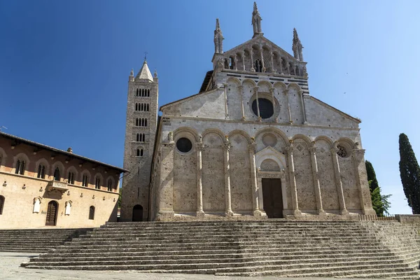 Massa Marittima, Toscana: la catedral medieval —  Fotos de Stock