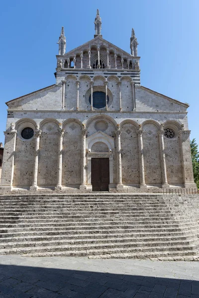Massa Marittima, Toscana: la cattedrale medievale — Foto Stock