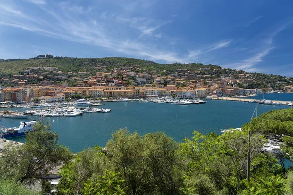 Monte Argentario, promontorio sobre el mar Tirreno en Toscana — Foto de Stock