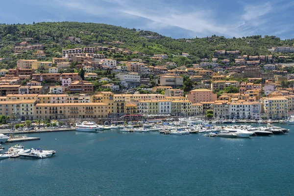 Monte Argentario, promontorio sobre el mar Tirreno en Toscana —  Fotos de Stock