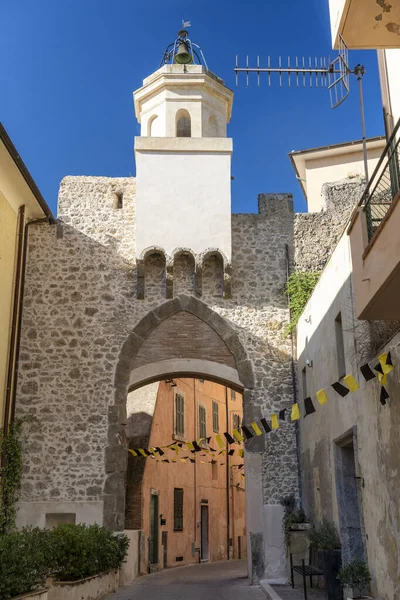 Porto Ercole, Monte Argentario történelmi faluja, Toszkána — Stock Fotó