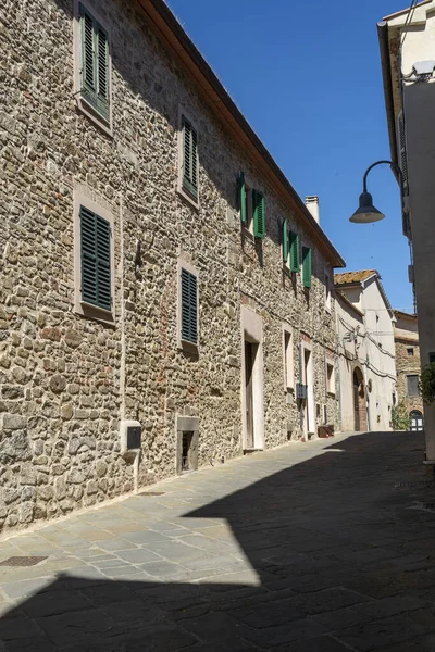 Montiano, aldeia velha em Maremma, Toscana — Fotografia de Stock