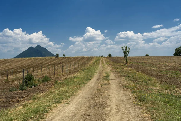 Paisaje rural en la provincia de Roma — Foto de Stock