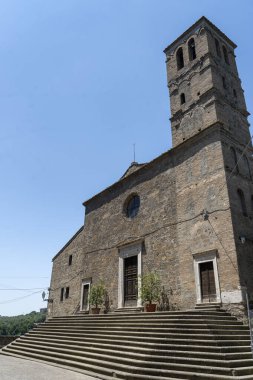 Faleria, İtalya 'nın tarihi köyü: San Giuliano Kilisesi