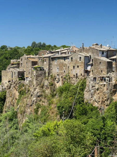 Calcata, village historique en Italie — Photo