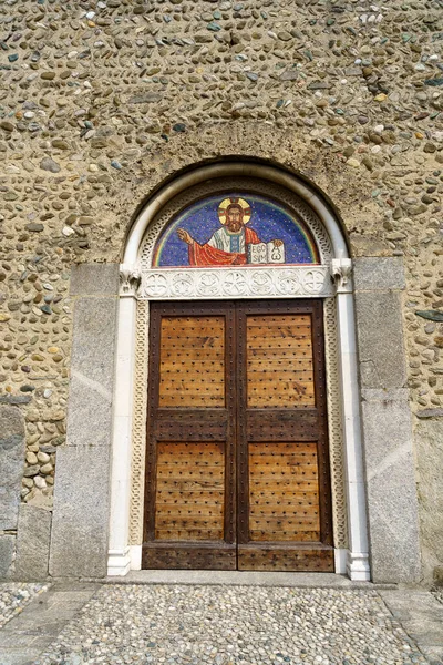 Agliate Monza Brianza Lombardía Italia Iglesia Medieval Los Santos Pedro —  Fotos de Stock