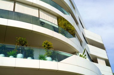 Milan, Lombardiya, İtalya: Şehir yaşamındaki modern Hadid yerleşim evleri