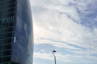 Milan, Lombardy, Italy: the modern Libeskind tower in Citylife