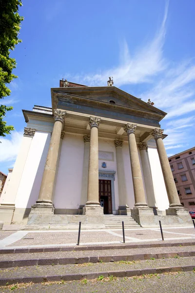 Calolziocorte Lecco Lombardie Italie Bâtiments Historiques Vieille Ville Église San — Photo