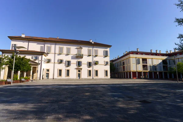 Gorgonzola Milan Lombardie Itálie Exteriér Historického Paláce Známého Jako Pirola — Stock fotografie