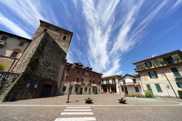 Brivio Centro Storico Della Provincia Lecco Lombardia Lungo Pista Ciclabile — Foto Stock