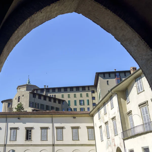 Bergamo Lombardei Italien Der Stadtplatz Piazza Della Cittadella — Stockfoto