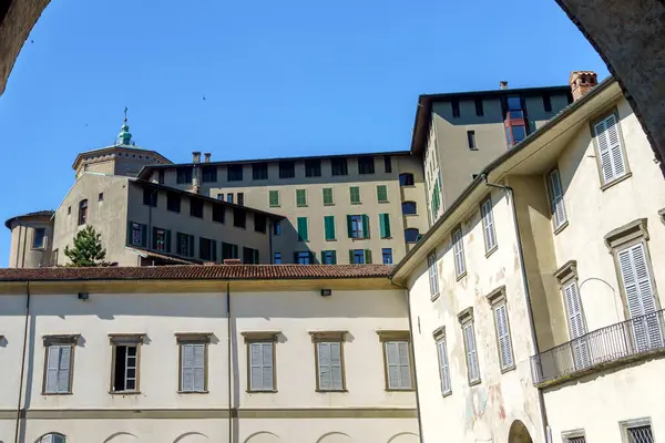 Bergamo Lombardei Italien Der Stadtplatz Piazza Della Cittadella — Stockfoto