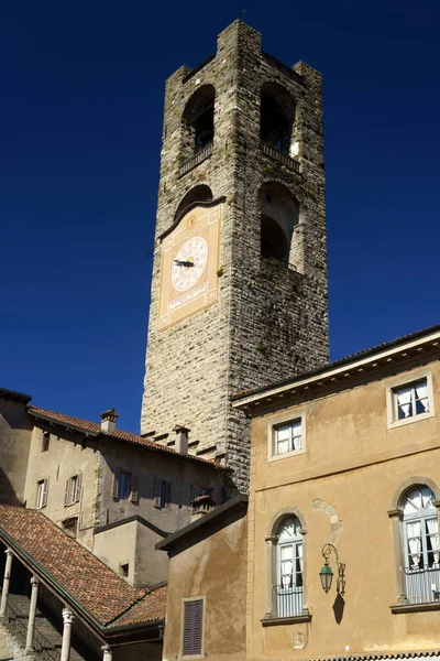 Bérgamo Lombardía Italia Edificios Históricos Plaza Principal Ciudad Conocida Como — Foto de Stock