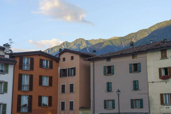 Breno Brescia Lombardía Italia Ciudad Histórica Valle Del Oglio Cuadrado —  Fotos de Stock