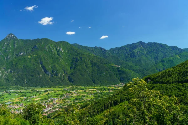 Das Caffaro Tal Der Nähe Von Bagolino Der Provinz Brescia — Stockfoto