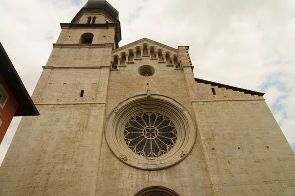 Trento Trentino Alto Adige Talya Tarihi Katedralin Dışı Veya Duomo — Stok fotoğraf