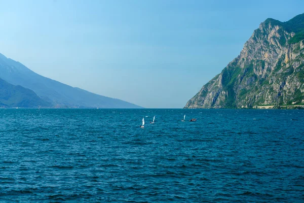 Lago Garda Riva Del Garda Trento Trentino Alto Adigio Italia — Foto de Stock