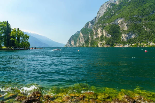 Jezioro Garda Riva Del Garda Trento Trentino Alto Adige Włochy — Zdjęcie stockowe