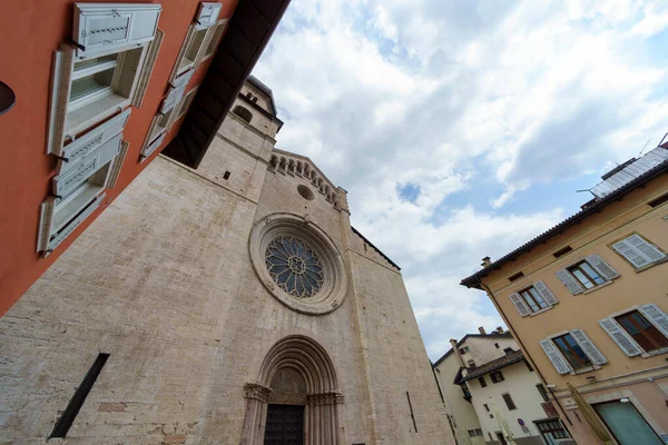 Trento Trentino Alto Adigio Italia Exterior Catedral Histórica Duomo —  Fotos de Stock