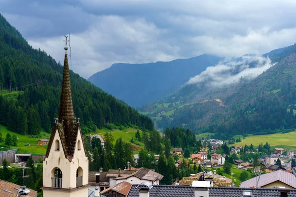 Vista Moena Trento Trentino Alto Adigio Italia Los Dolomitas Verano — Foto de Stock