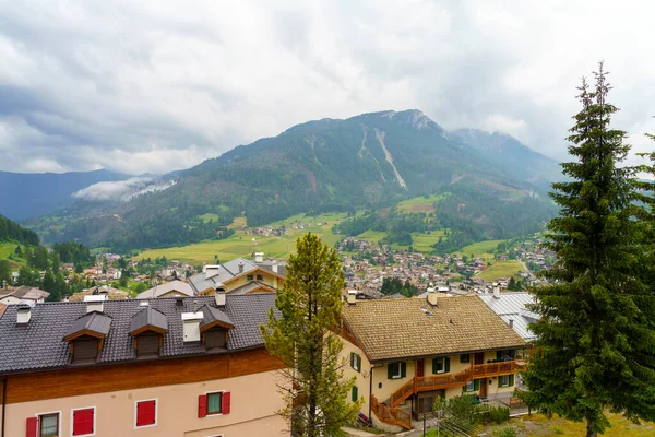 Uitzicht Moena Trento Trentino Alto Adige Italië Dolomieten Zomer — Stockfoto