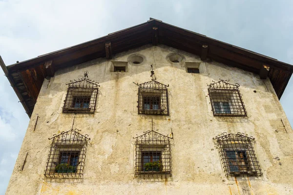 Colle Santa Lucia Belluno Veneto Italy Old Village Dolomites House — Stock Photo, Image