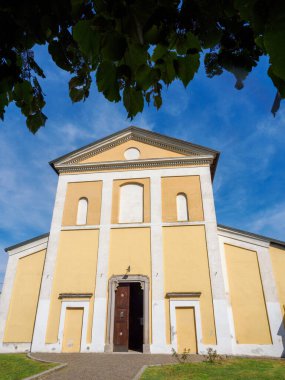 Lekelenmiş, Gaggiano yakınlarındaki köy ve Milano 'da Noviglio, Lombardy, İtalya
