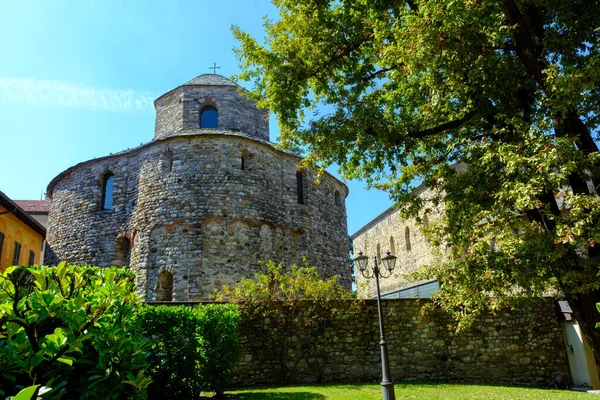 Medieval basilica of San Vincenzo in Galliano at Cantu, Como province, Lombardy, Italy