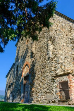 Medieval basilica of San Vincenzo in Galliano at Cantu, Como province, Lombardy, Italy