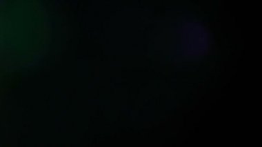 yumuşak bokeh ışık objektif parlama parıltı hareket defocused