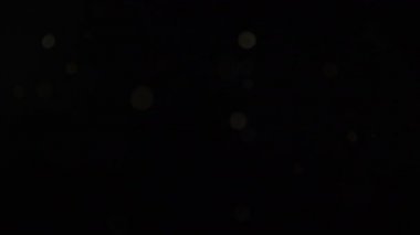 toz parçacık hareket bokeh bulanık lekeleri float