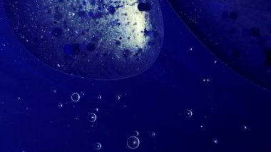 mürekkep akışı güneş sistemi lacivert boya dökülme sıvısı