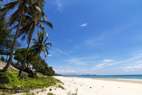 Plaj Ban Krut deniz deniz mavi Prachuap Khirikhun il, Tayland seyahat için ünlü yaz aylarında