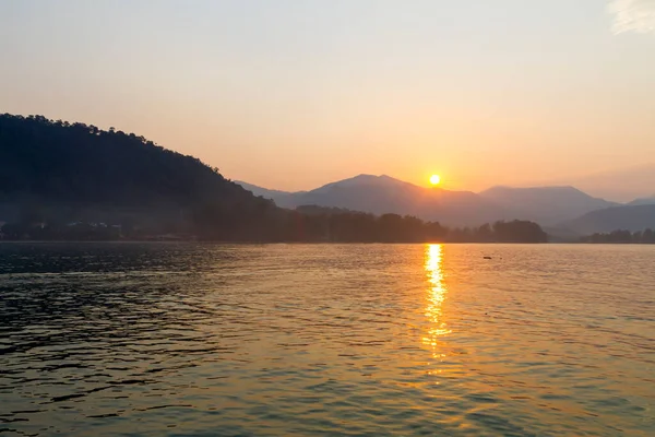 Nascer Sol Pela Manhã Praia Koh Chang Tailândia — Fotografia de Stock