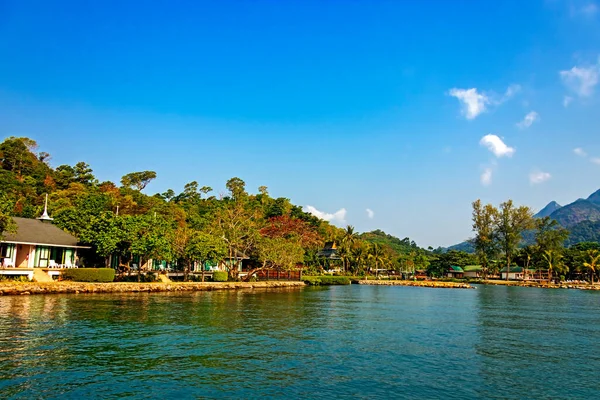 Gästehaus Mit Natur Auf Koh Chang Thailand — Stockfoto