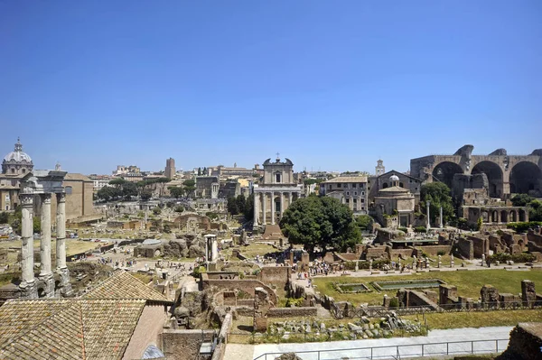 Archeologisch Park Van Keizerlijke Gaten Rome — Stockfoto